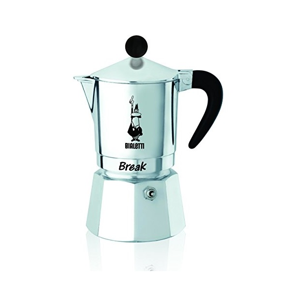 Bialetti BREAK kotyogós kávéfőző fekete Bialetti BREAK kotyogós kávéfőző fekete