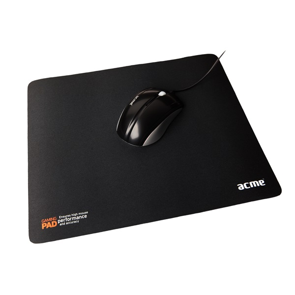 Acme fekete gamer egérpad Acme fekete gamer egérpad