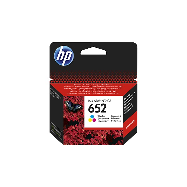 HP F6V24AE (652) háromszínű tintapatron HP F6V24AE (652) háromszínű tintapatron