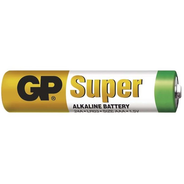 GP Super alkáli 24A 4db/blister mikro ceruza (AAA) elem GP Super alkáli 24A 4db/blister mikro ceruza (AAA) elem