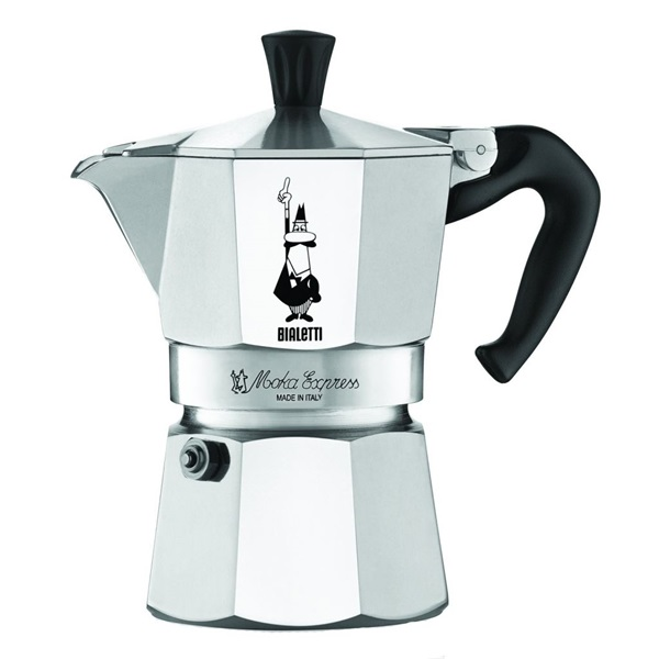 Bialetti Moka Express 3 személyes kotyogós kávéfőző Bialetti Moka Express 3 személyes kotyogós kávéfőző