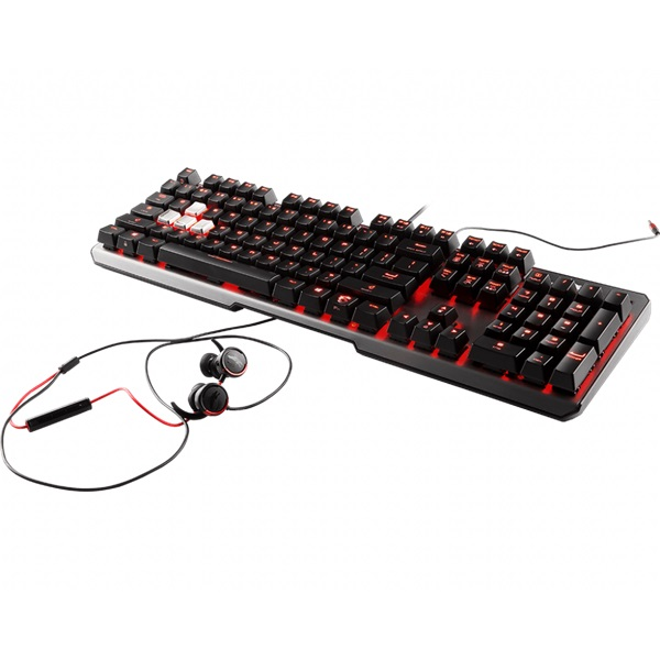 MSI Vigor GK60 HUN USB fekete gamer billentyűzet MSI Vigor GK60 HUN USB fekete gamer billentyűzet